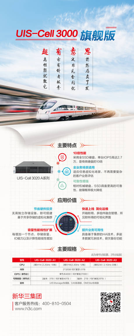 源文件下载【享设计】搜索编号：22750001407038731【服务器产品易拉宝】