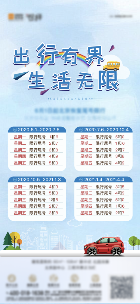 源文件下载【地产限行预告海报】编号：29070001791794348