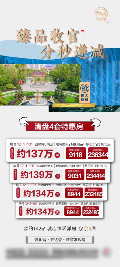 源文件下载【房地产特价房源海报】编号：19720001671102563