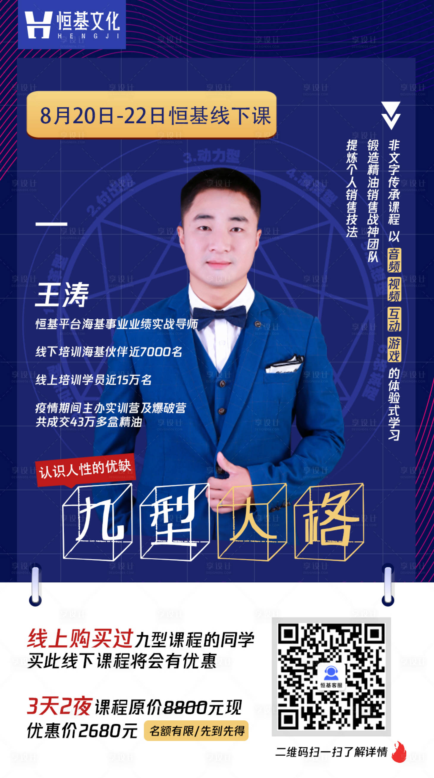 源文件下載【享設(shè)計(jì)】搜索編號(hào)：98400001551973525【課程培訓(xùn)老師海報(bào)】