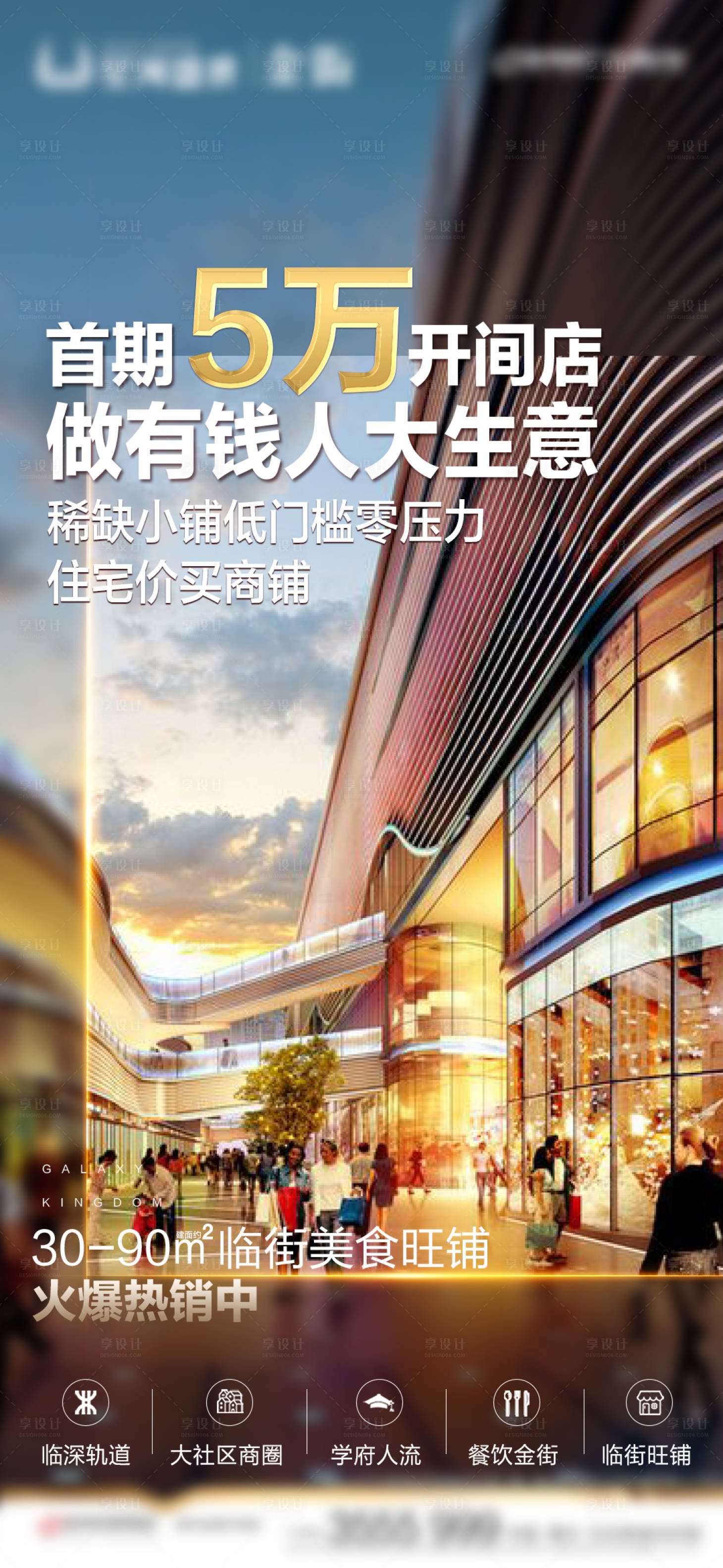 源文件下载【商业地产海报】编号：35040001718659359
