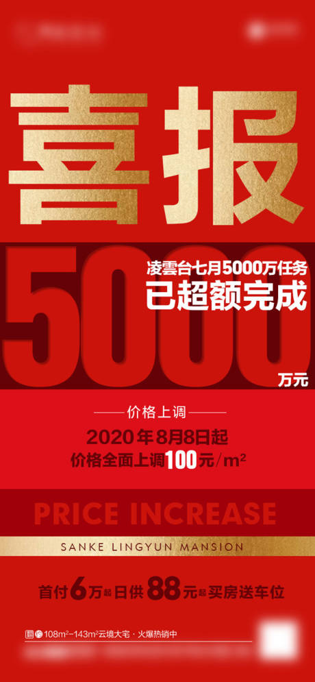 编号：20200817145848920【享设计】源文件下载-红色热销喜庆喜报海报