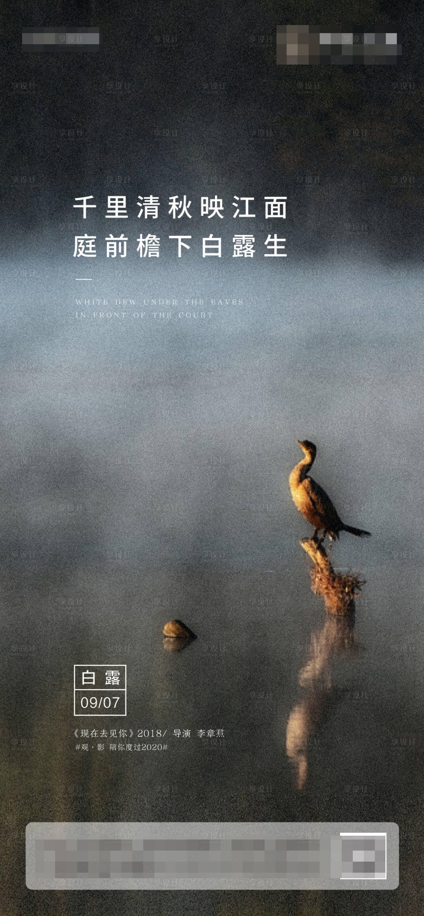 源文件下载【白露节气移动端海报】编号：73320001826378344