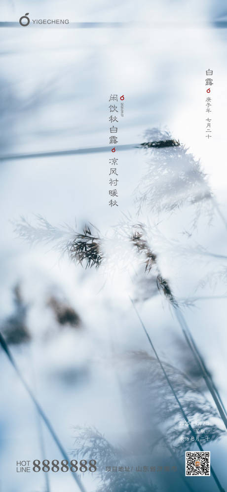 源文件下載【地產白露節氣海報】編號：89110001746575212