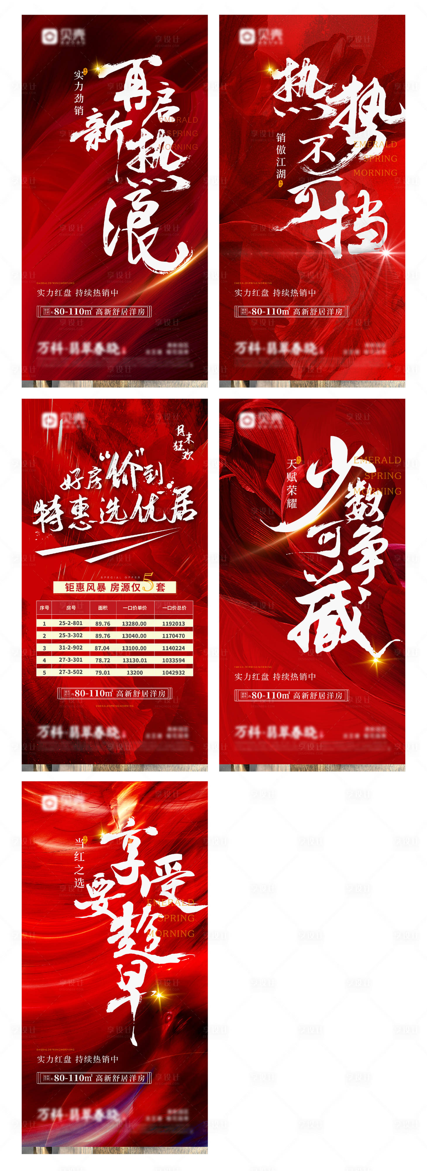 源文件下载【地产热销系列海报】编号：82270001673341280