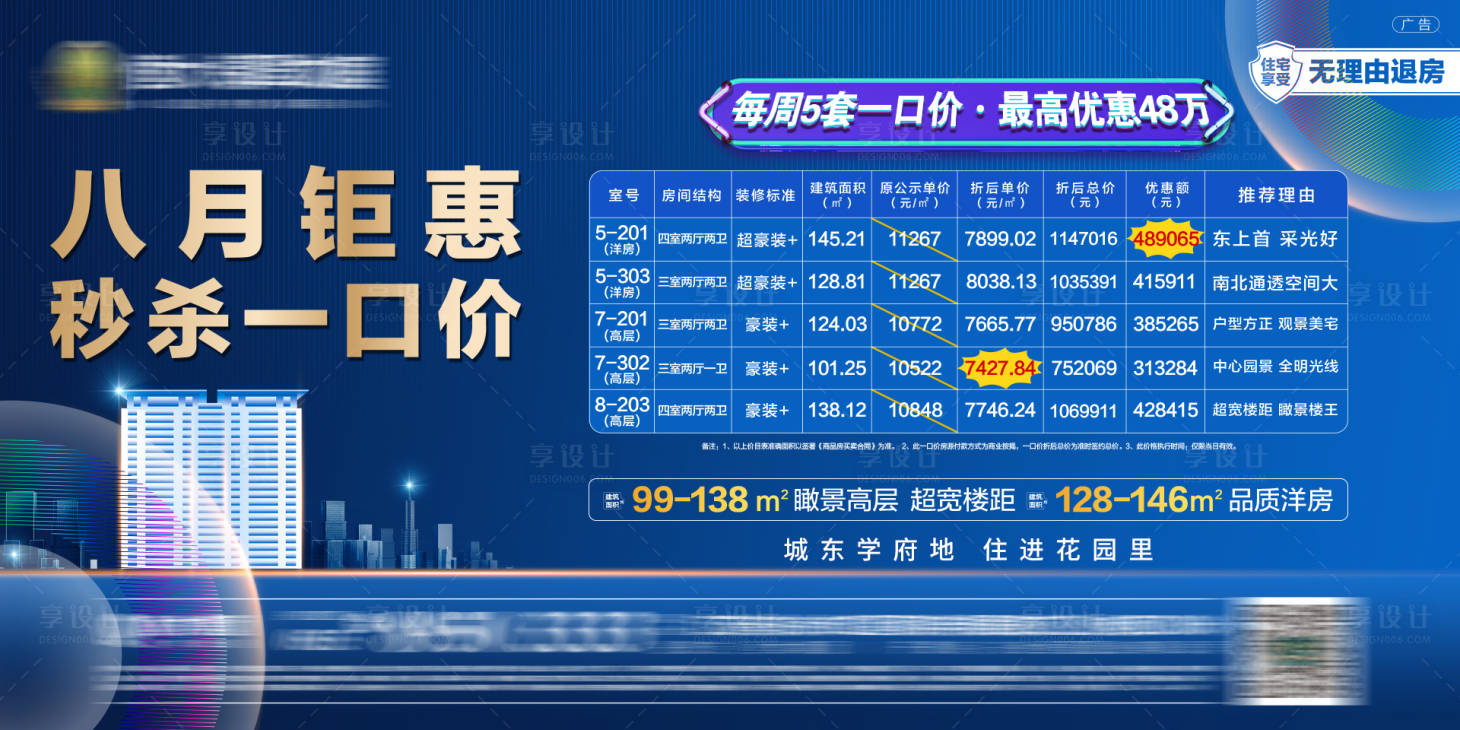源文件下载【享设计】搜索编号：50350001718686959【地产特价房展板】