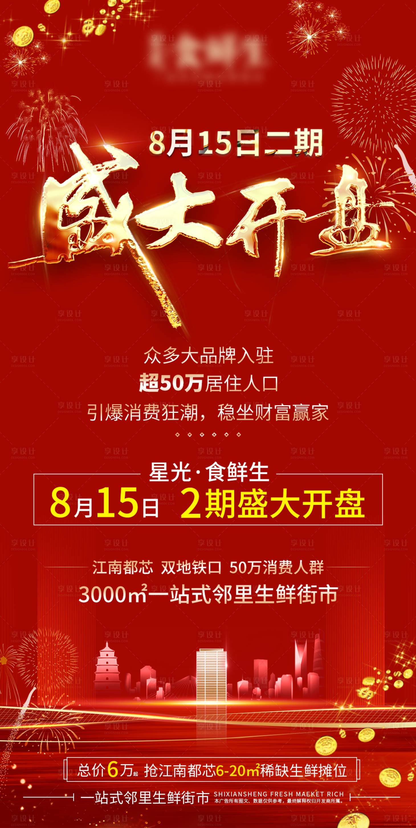 源文件下载【盛大开盘海报】编号：60920001739421935