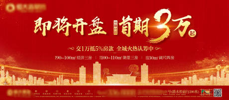 源文件下載【房地產(chǎn)背景板主畫面廣告展板海報】編號：24870001751845278