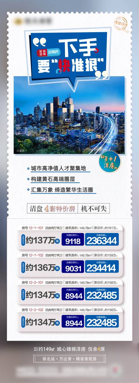 源文件下载【特价房海报】编号：14710001678053038
