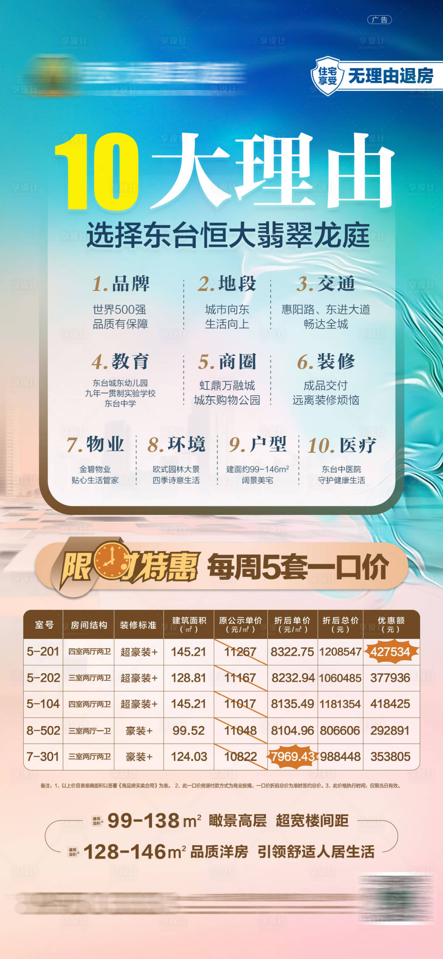 源文件下載【享設計】搜索編號：75190001662668162【地產特價房優惠海報】