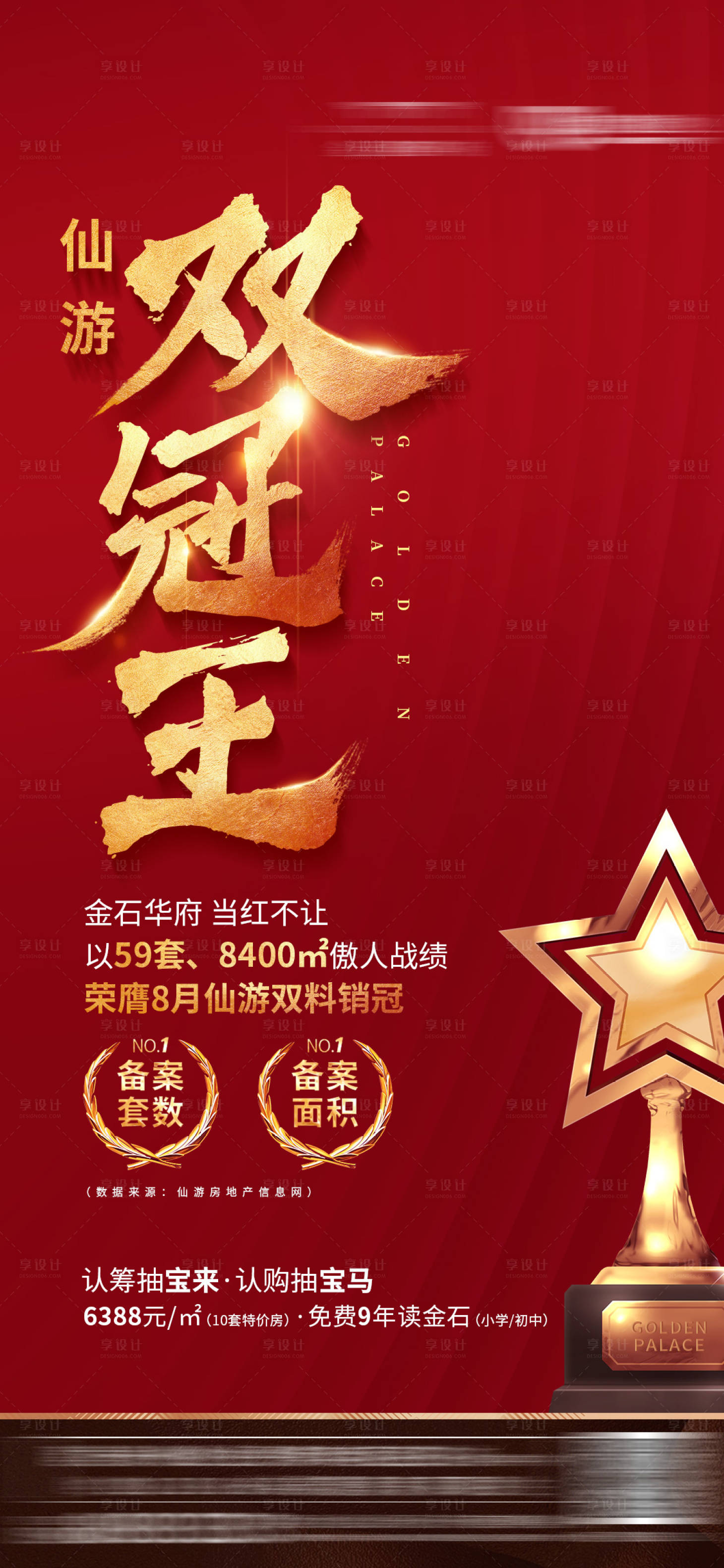 源文件下载【地产销冠海报】编号：70430001772205277
