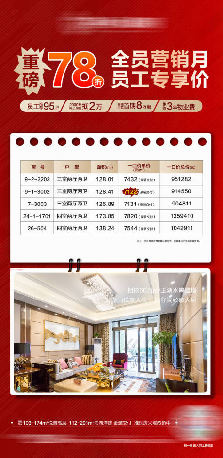 源文件下载【享设计】搜索编号：21490001710868603【地产挂历一口价海报】