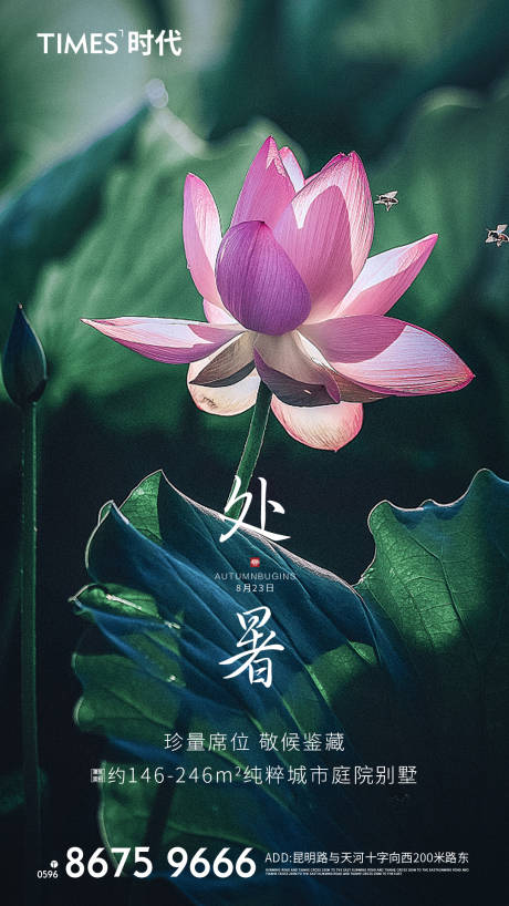 源文件下載【處暑節(jié)氣移動(dòng)端海報(bào)】編號(hào)：60180001612575620