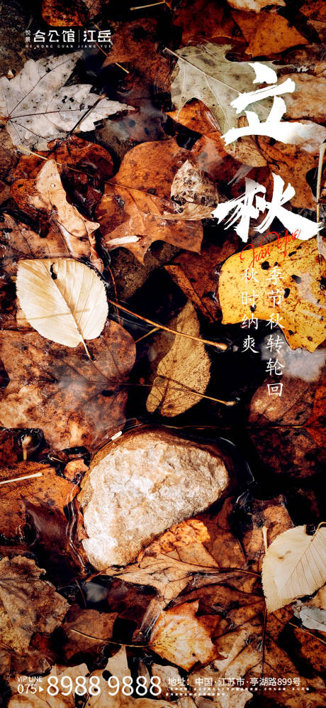 源文件下载【立秋节气海报】编号：67680001563852713