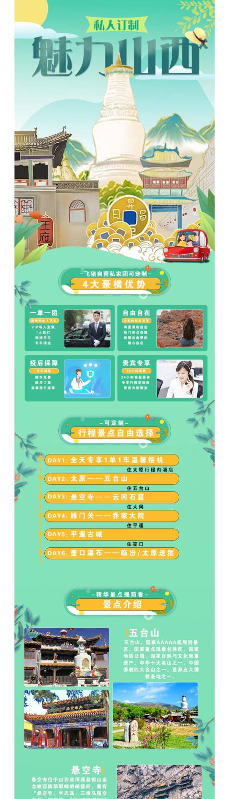 源文件下载【魅力山西插画风旅游详情页】编号：57360001807804048