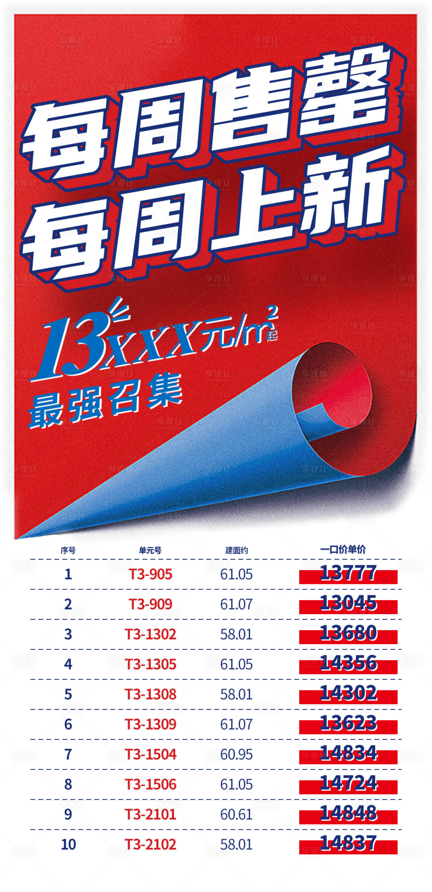 源文件下載【享設計】搜索編號：67250001692206825【房地產特價房創意海報】
