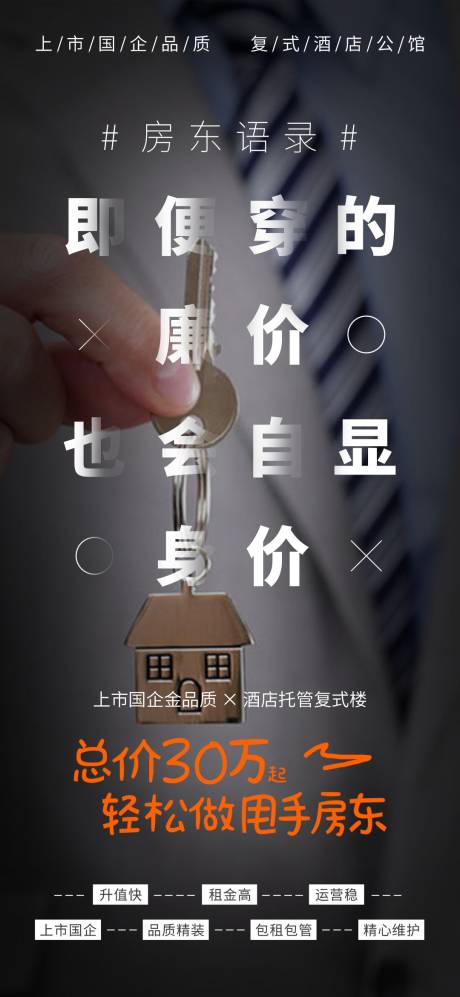 源文件下載【房地產酒店管理海報】編號：64850002017901467