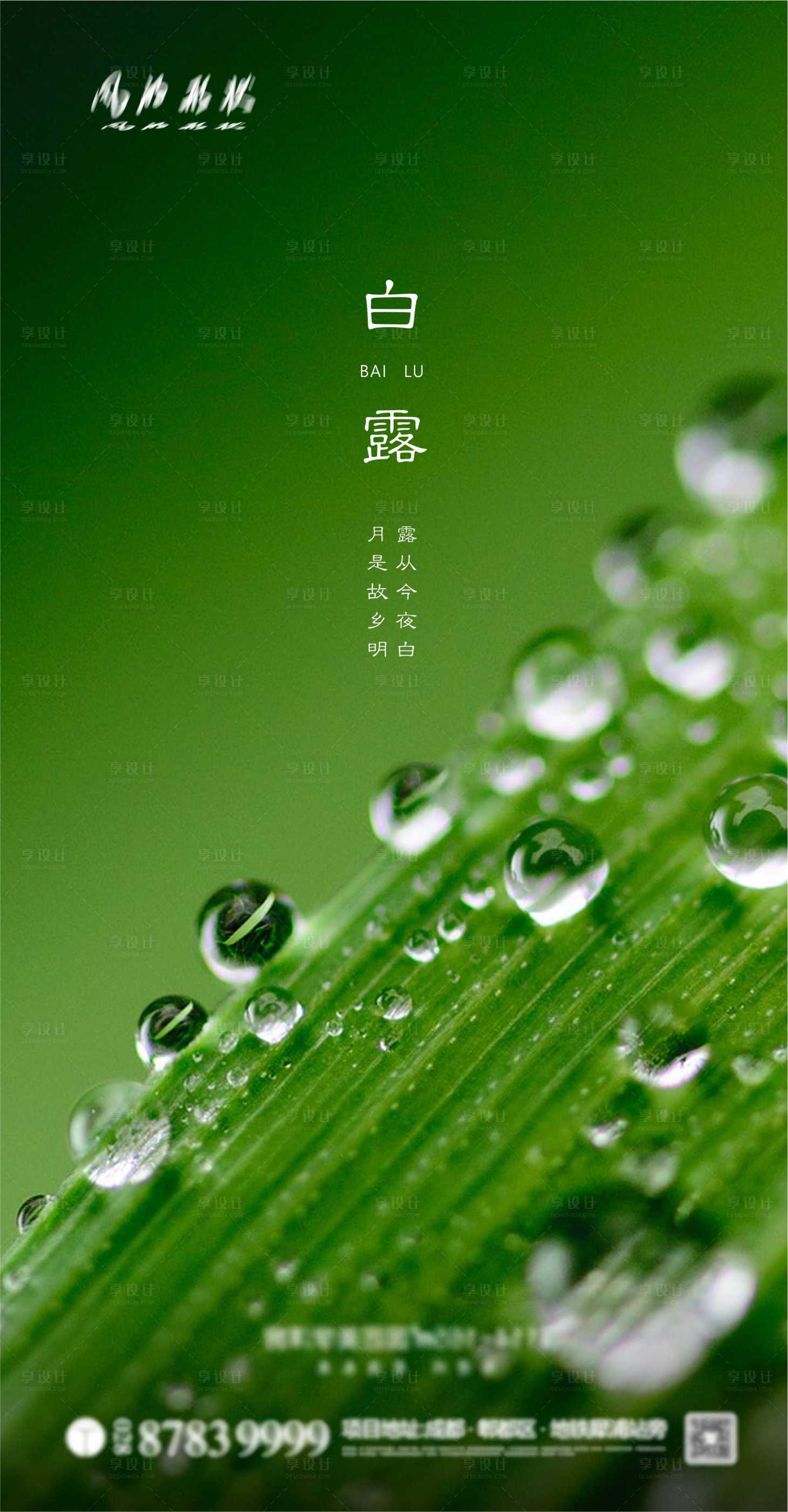 源文件下載【二十四節(jié)氣白露海報(bào)】編號(hào)：97920001839478838
