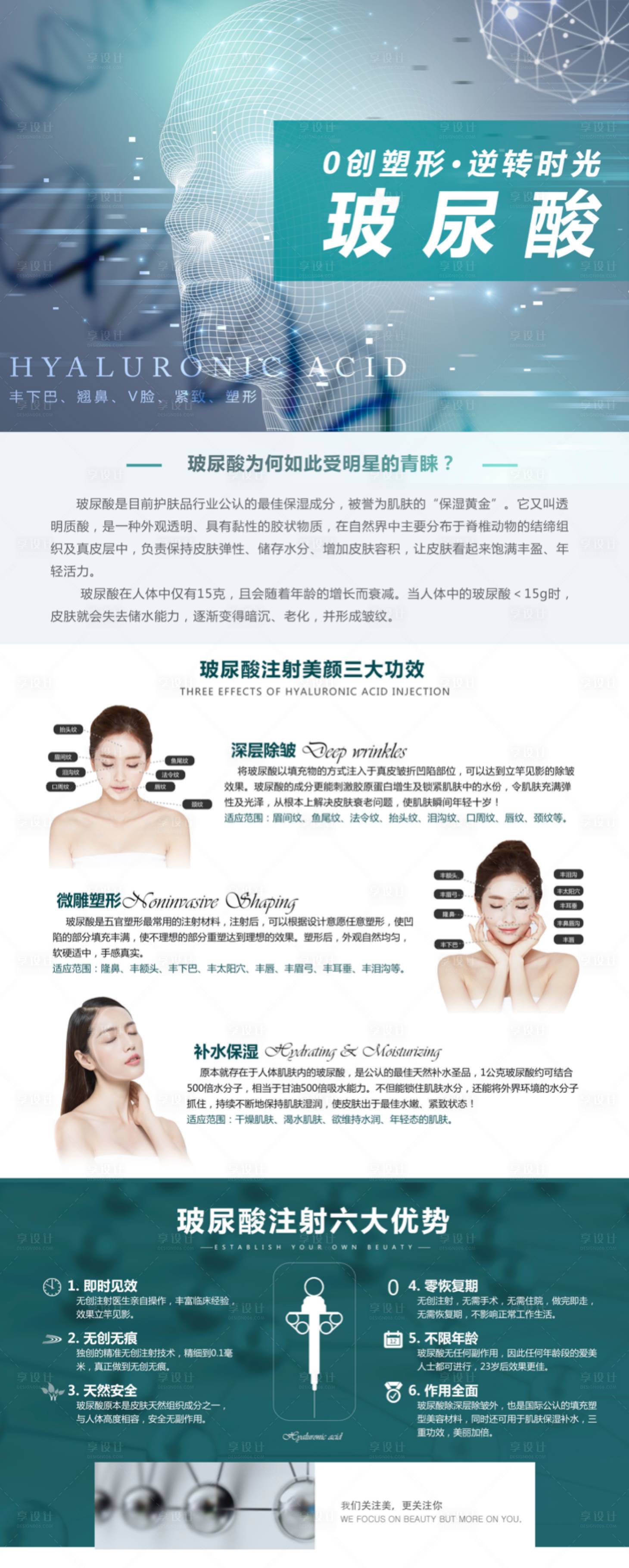 源文件下载【享设计】搜索编号：36400002053679735【医美整形玻尿酸宣传图】