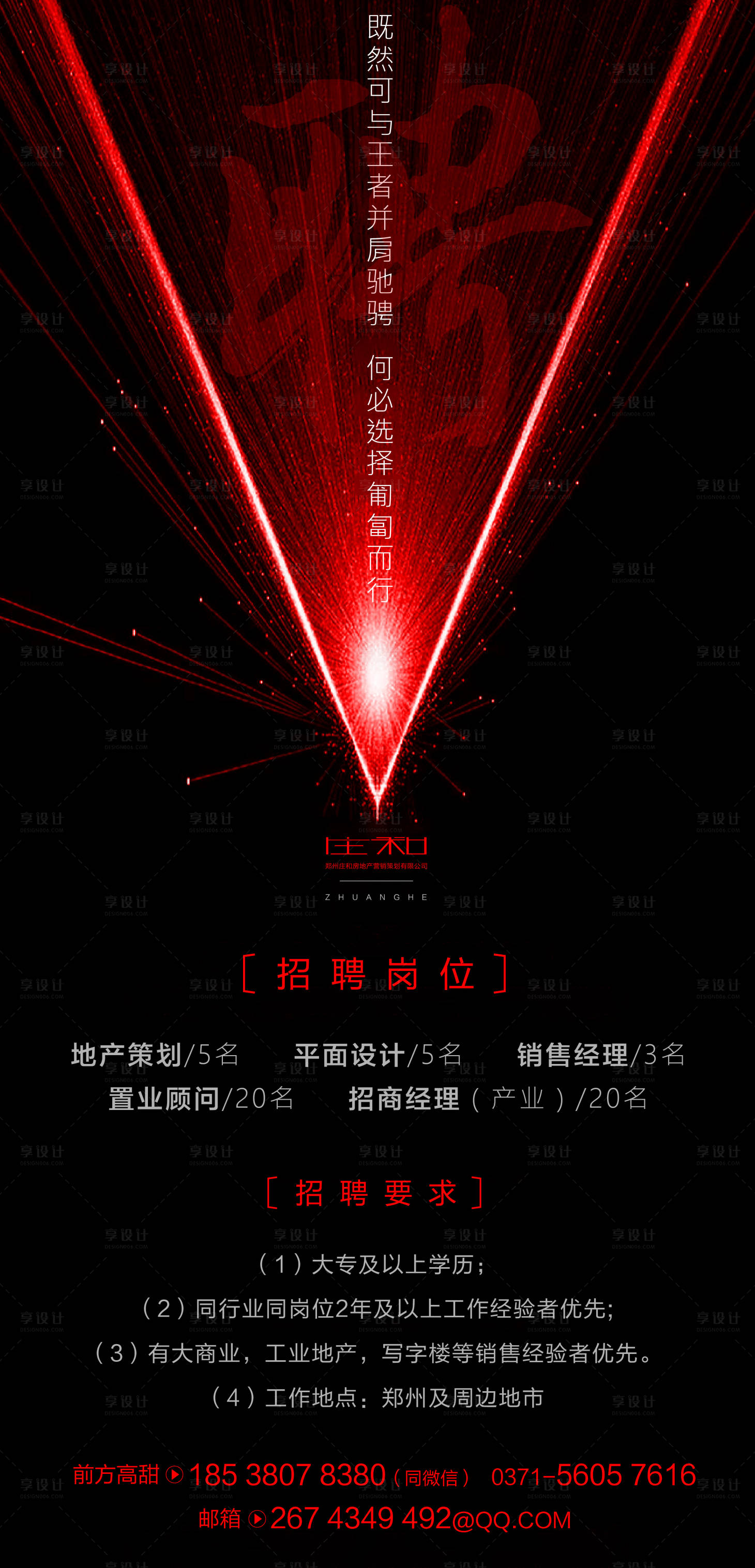 源文件下載【享設計】搜索編號：90530002104042952【地產招聘海報】