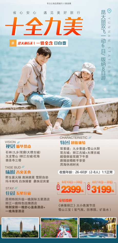 源文件下载【云南旅游海报】编号：64520001975116030