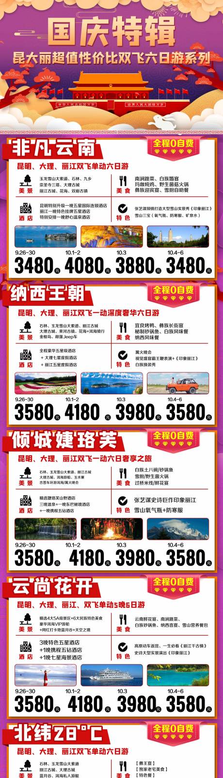 源文件下载【昆明大理丽江旅游海报】编号：20990002008746539