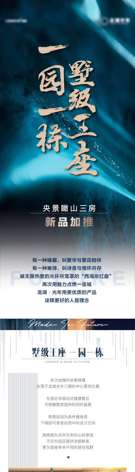 编号：20200918172618424【享设计】源文件下载-地产楼王长图价值点海报