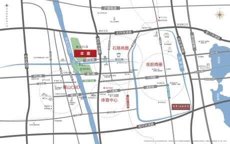 源文件下载【房地产区位广告展板】编号：20200920021343092