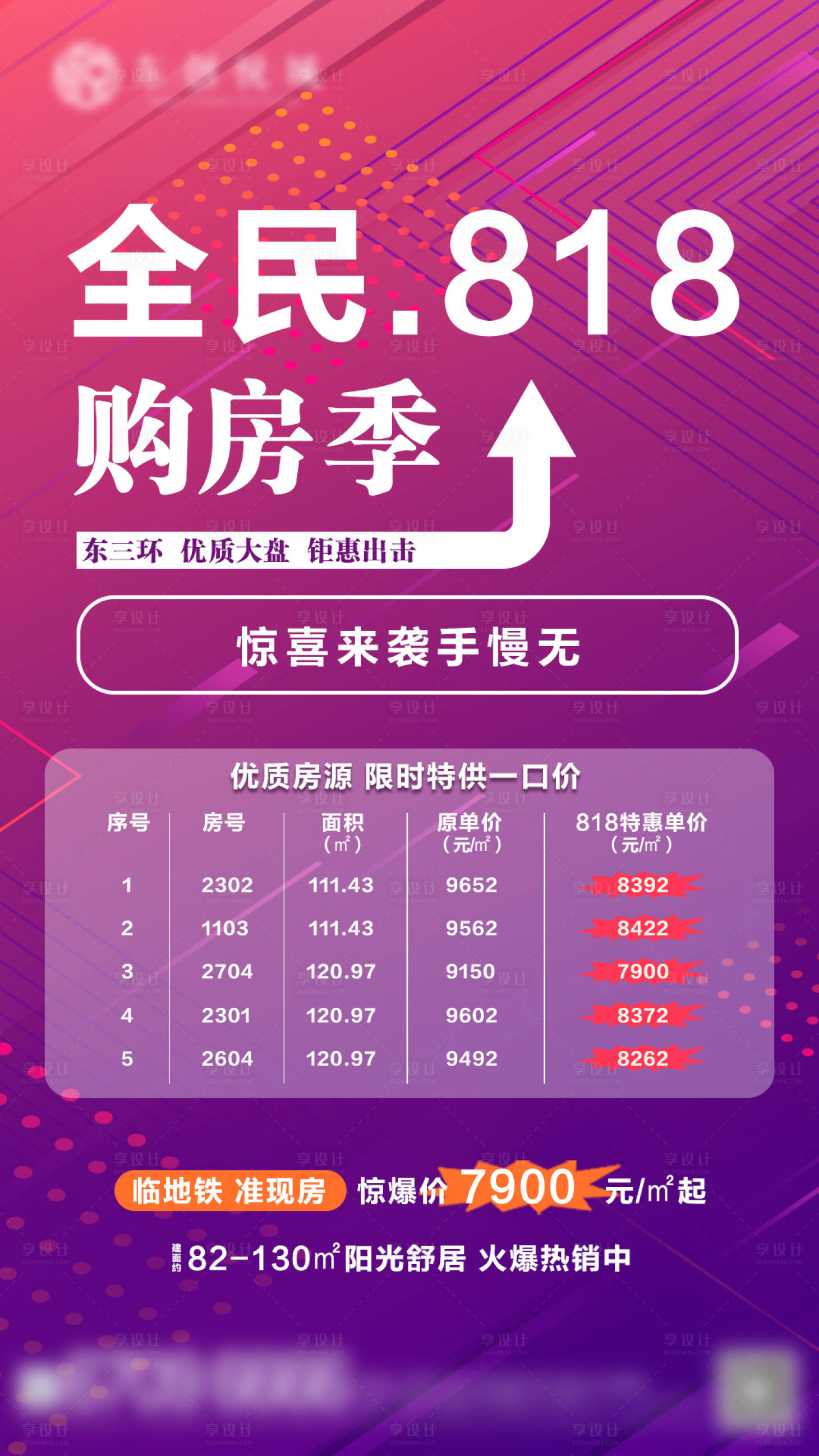 源文件下載【享設計】搜索編號：31380002072482330【房地產(chǎn)特價房海報】