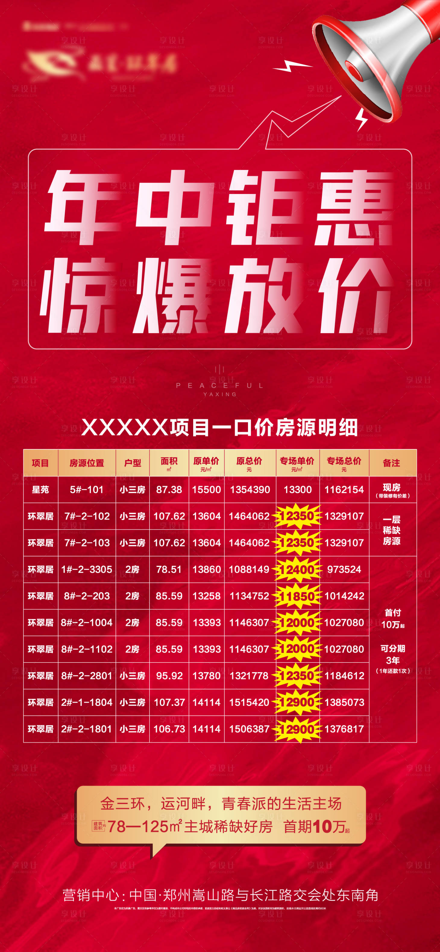 源文件下載【享設計】搜索編號：74560001909851298【地產特價房海報】
