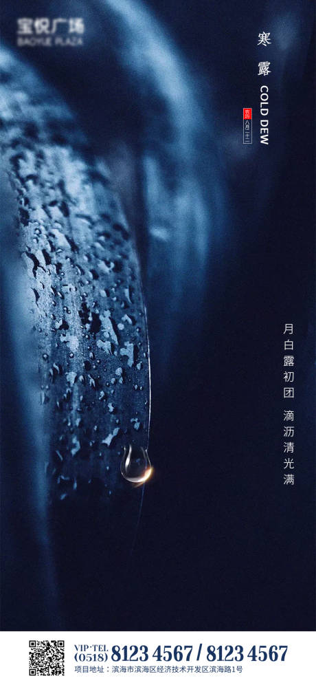 源文件下载【寒露节气海报】编号：21240002046386180