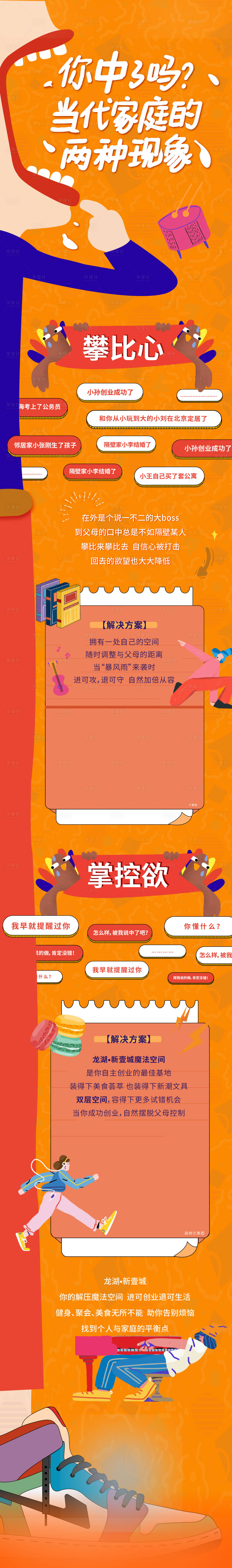 源文件下載【享設計】搜索編號：36320001950573585【繽紛商業(yè)地產(chǎn)公寓官微長圖】