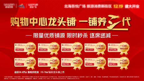 源文件下載【享設計】搜索編號：22180002131391793【房地產商業特價房紅金活動展板】