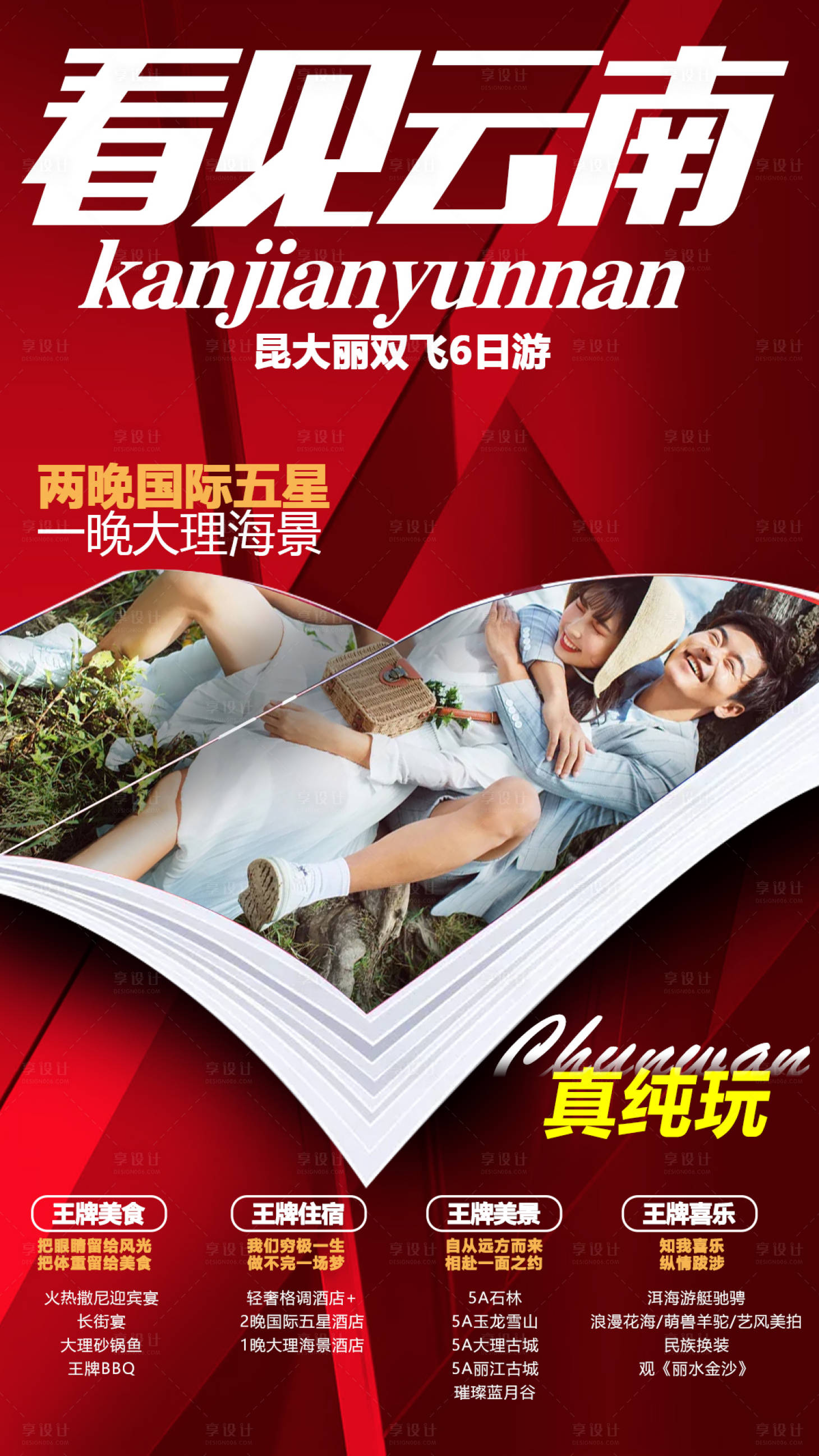 源文件下載【紅色云南旅游模板】編號(hào)：82830001913064583