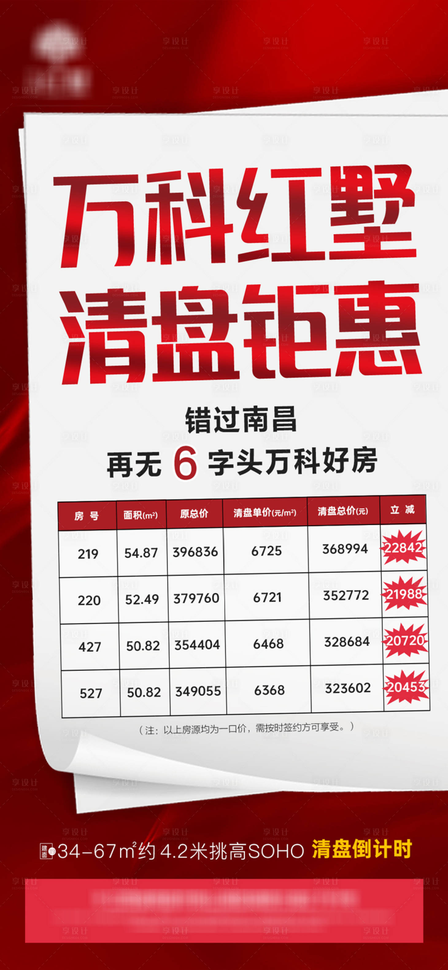 源文件下載【享設計】搜索編號：62950002018873684【地產特價房單圖】