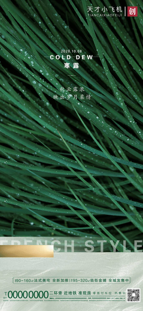 源文件下载【地产寒露节气海报】编号：70840002127336995