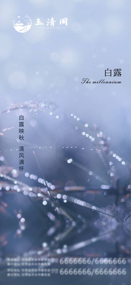 源文件下載【白露節(jié)氣海報】編號：36500001869346649