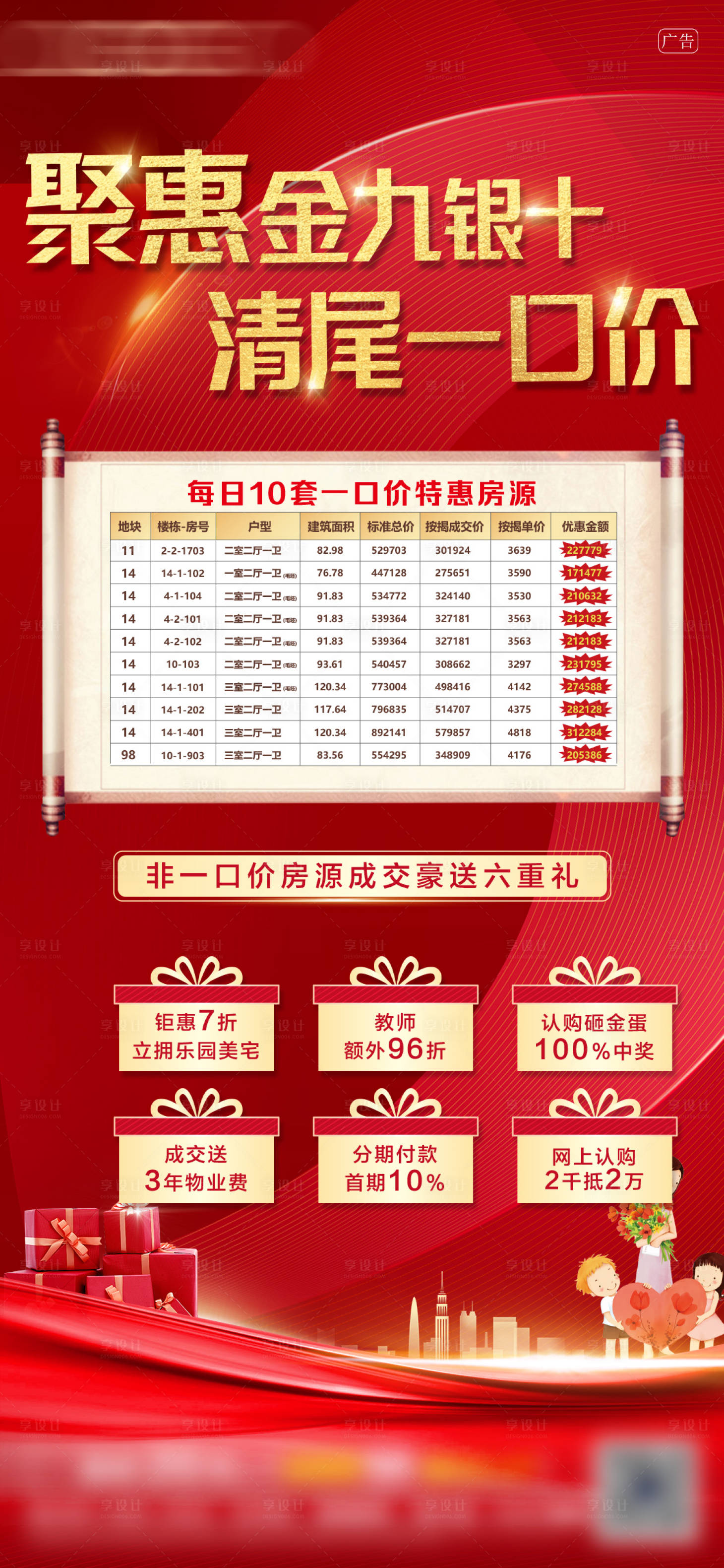 源文件下載【享設計】搜索編號：56250002019814292【地產購房禮單圖】