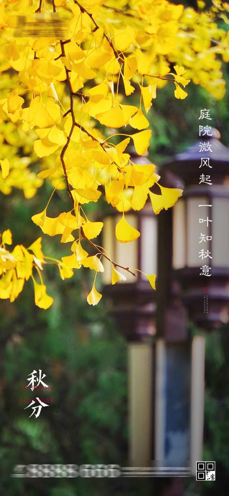 源文件下载【地产二十四节气秋分海报】编号：44140001938895075
