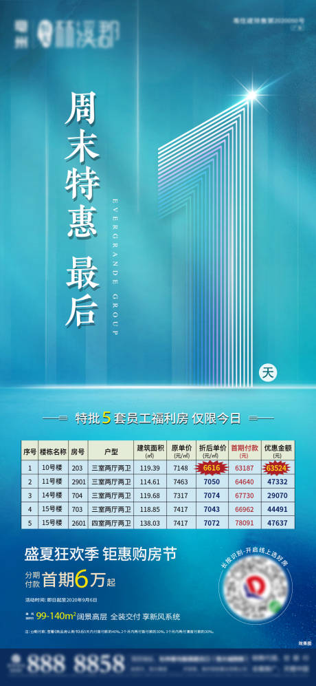源文件下载【地产周末特惠海报】编号：16830002066709715