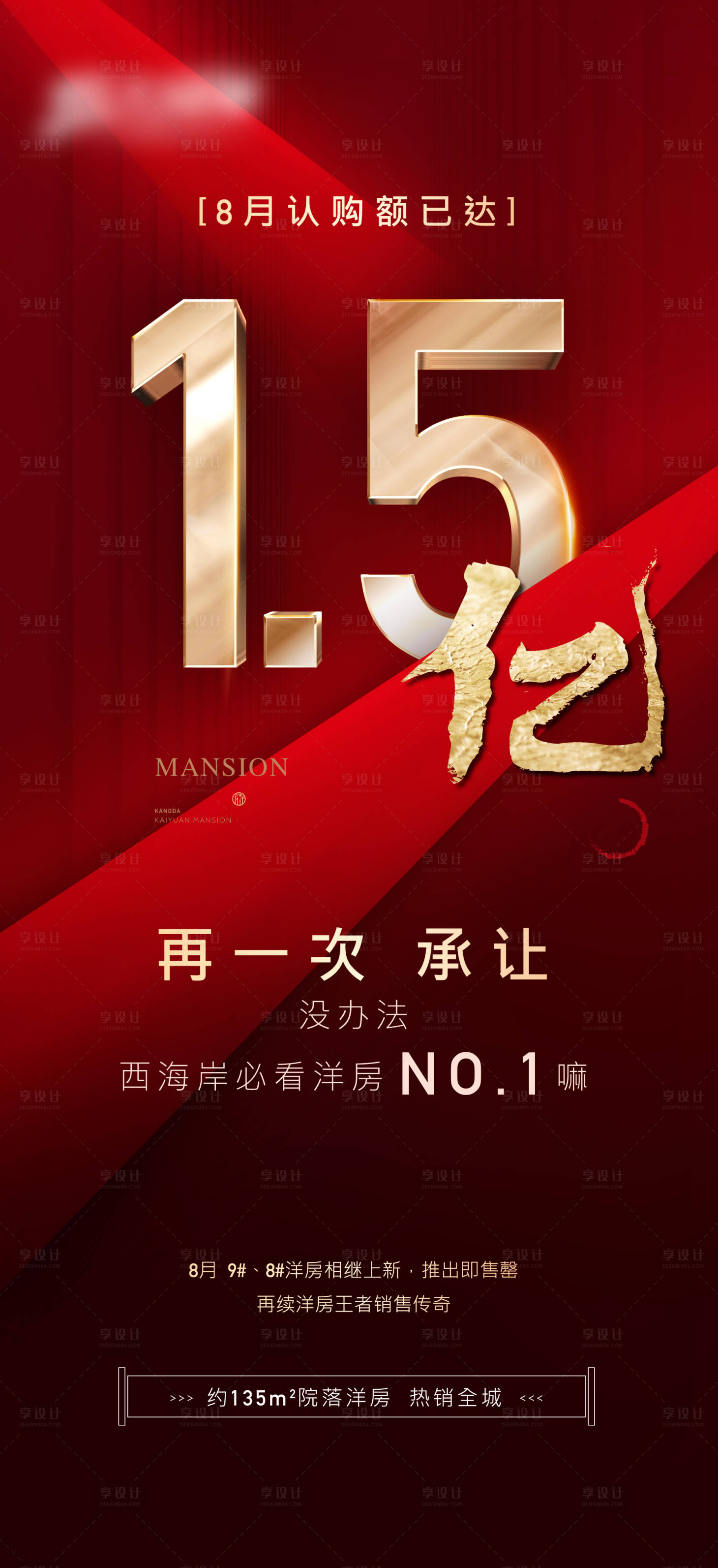 源文件下载【享设计】搜索编号：51640001967511998【地产热销海报】