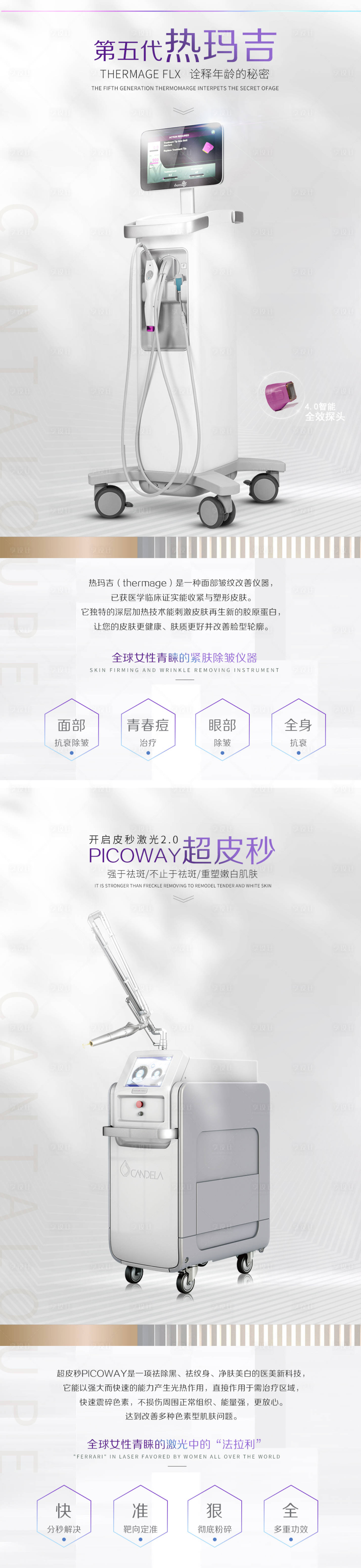 源文件下载【享设计】搜索编号：14450001951456786【医美仪器设备海报】