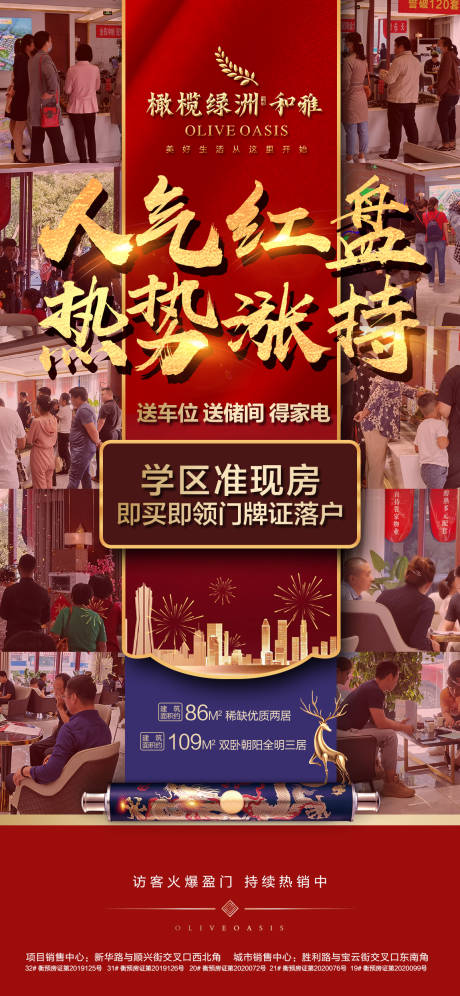 源文件下载【地产人气热销海报】编号：56910002091196805