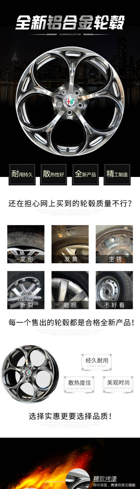 源文件下载【汽车铝合金轮毂详情页】编号：92980001865863294