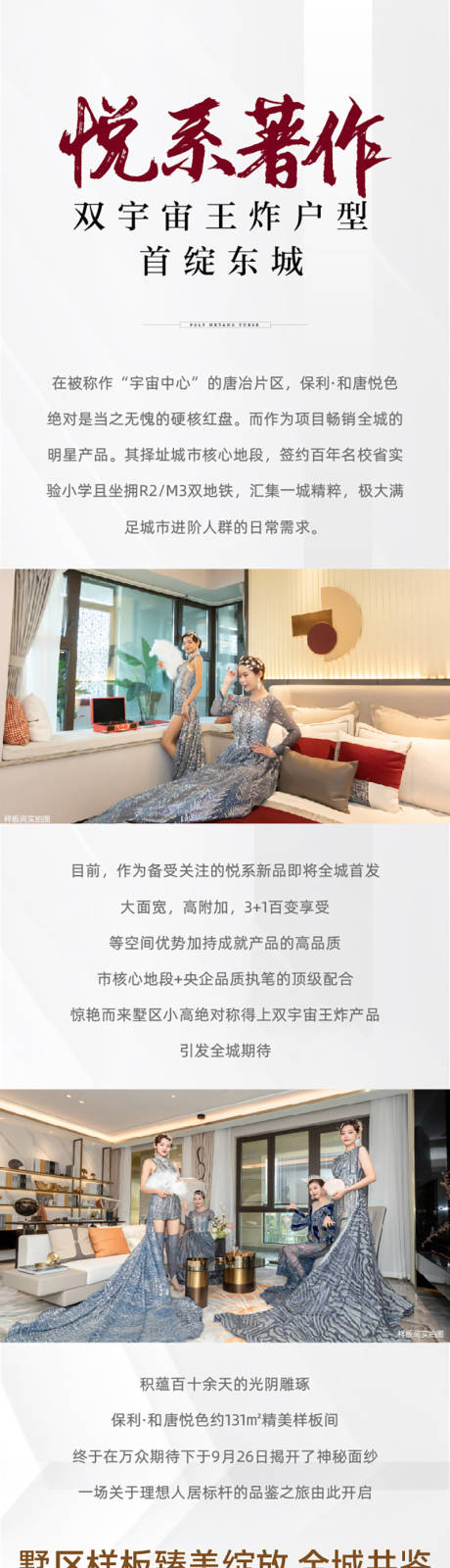 源文件下载【地产项目开盘价值点样板间长图海报】编号：40170002124175776