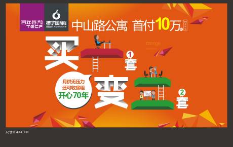 源文件下載【公寓地產 一變二綜合體價值點展板】編號：81380001898995689