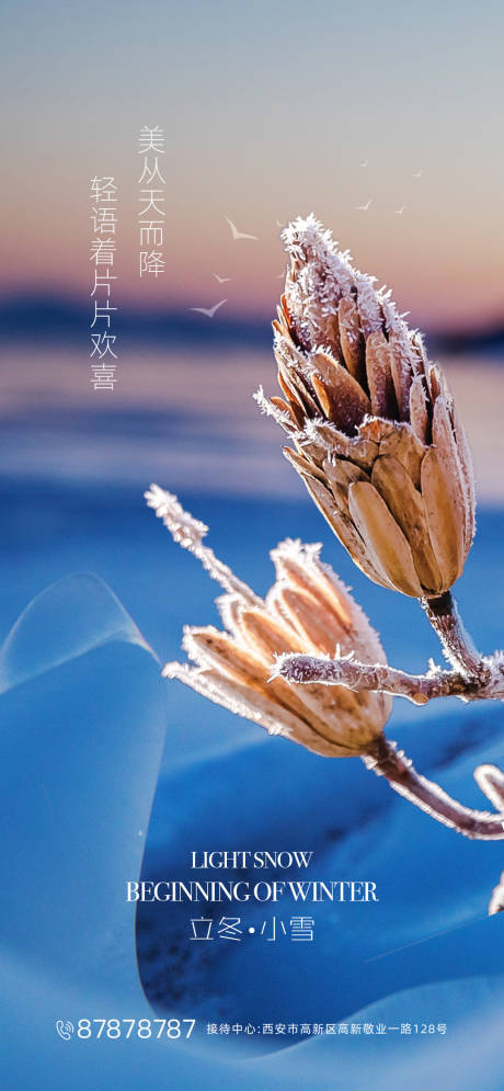 源文件下載【享設(shè)計(jì)】搜索編號(hào)：30460002209435561【立冬小雪海報(bào)】