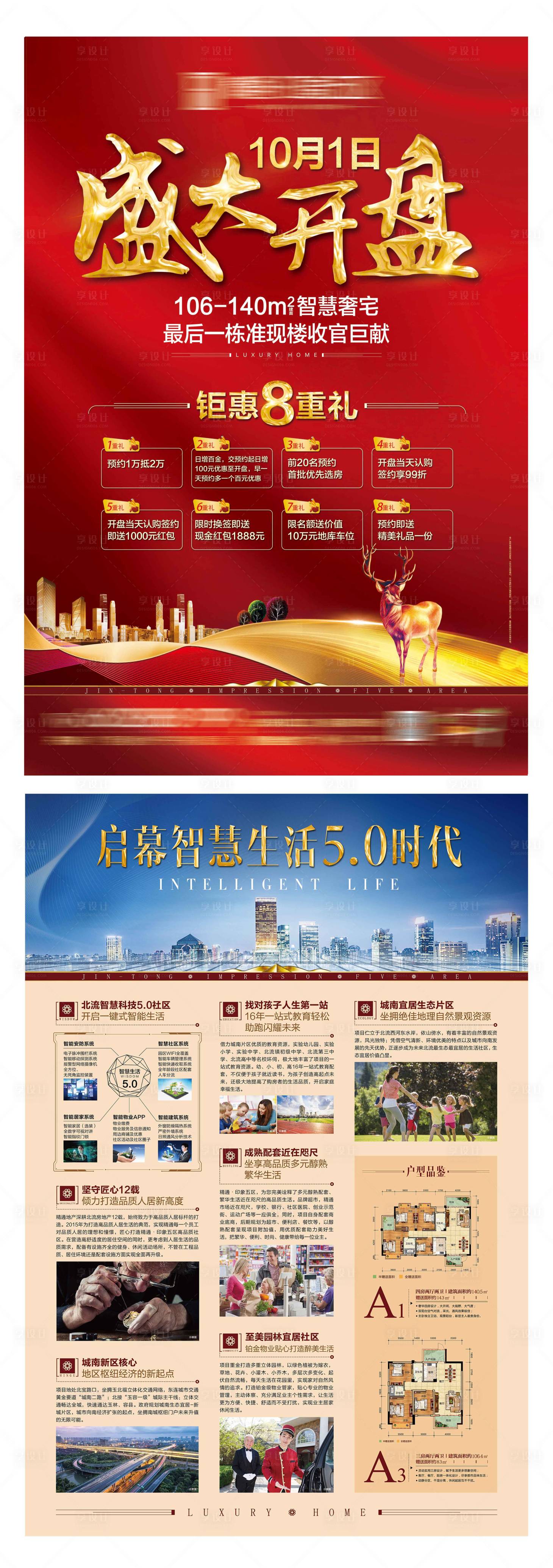 源文件下載【享設計】搜索編號：39370002260526727【房地產開盤單張海報】