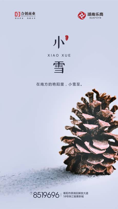 源文件下載【小雪節(jié)氣海報】編號：56020002285734732