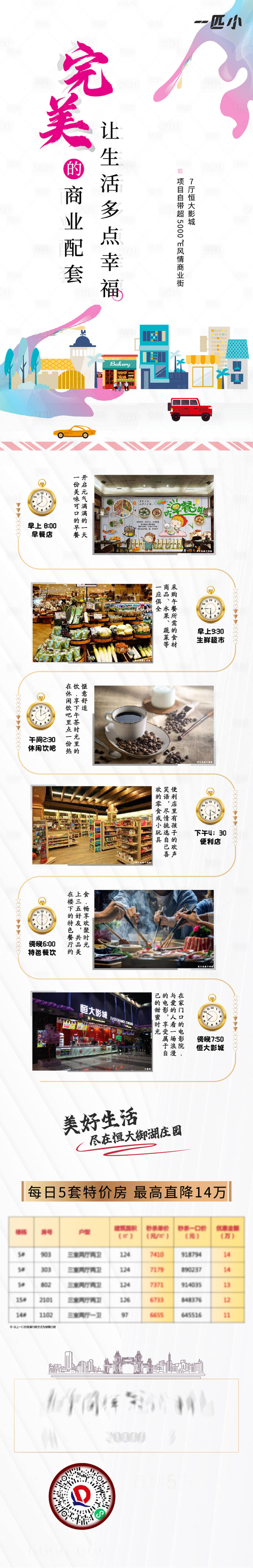 源文件下载【享设计】搜索编号：37560002158566210【房地产商业配套长图海报】
